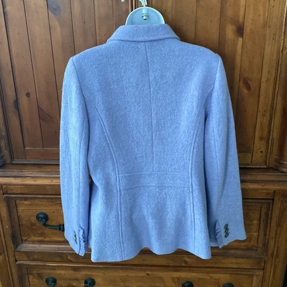 New Talbots Petite Wool lilac Jacket size 10P - Picture 6 of 16